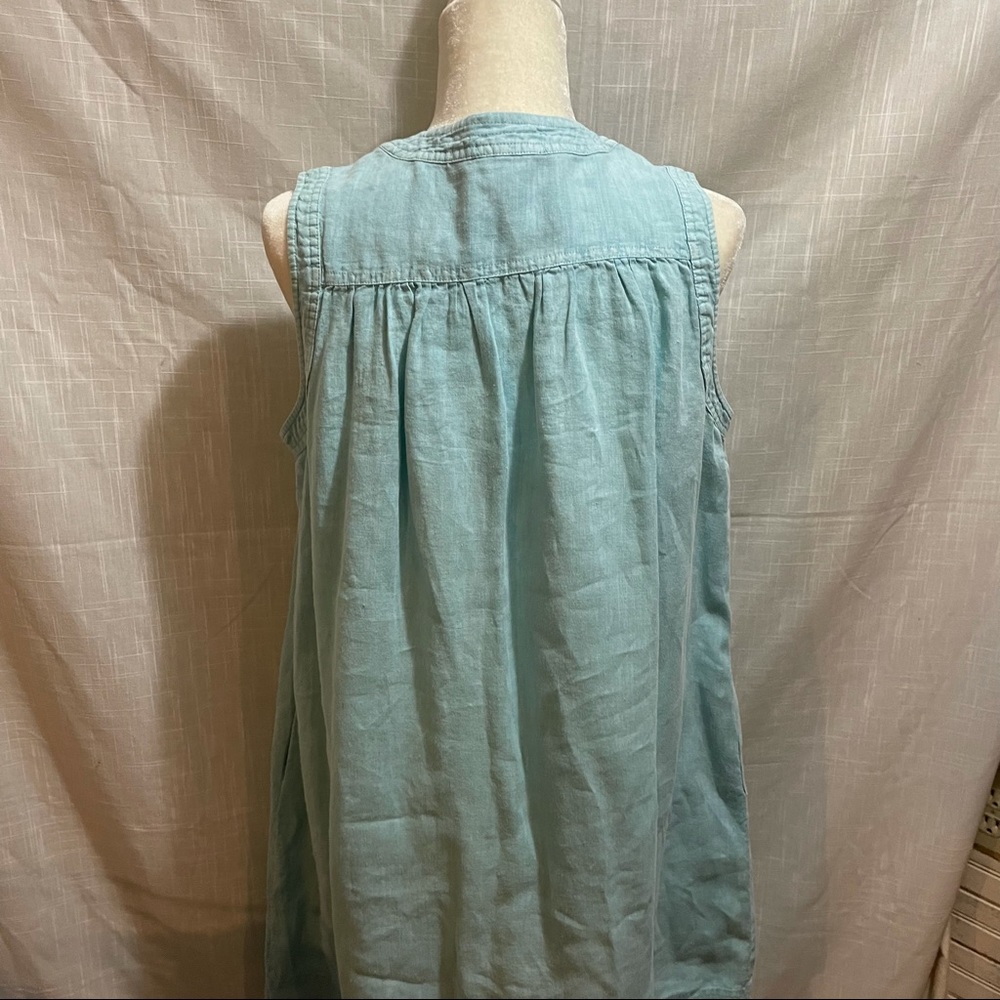 Artisan NY linen dress M - Picture 4 of 5